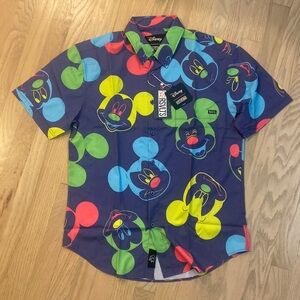 Disney RSVLTS collared shirt new with tags NWT